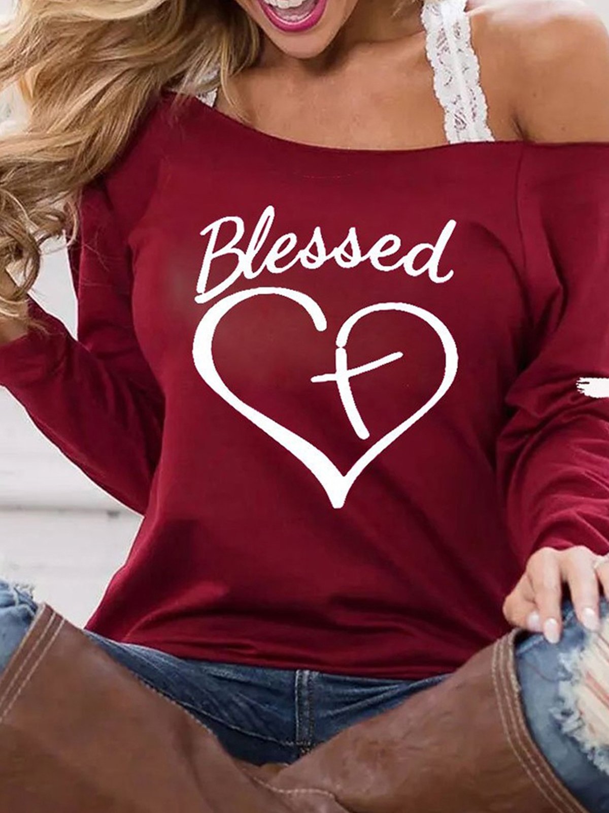 Casual Letter Top