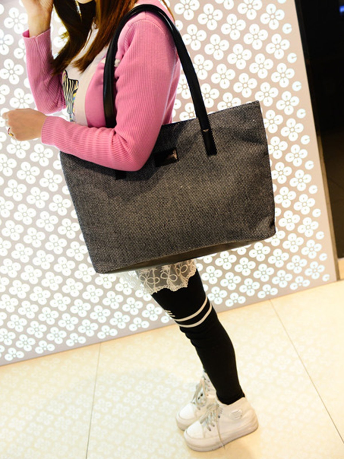 Mostata Women Casual Elegant Large Capacity Handbags Leisure Shoulder Bag