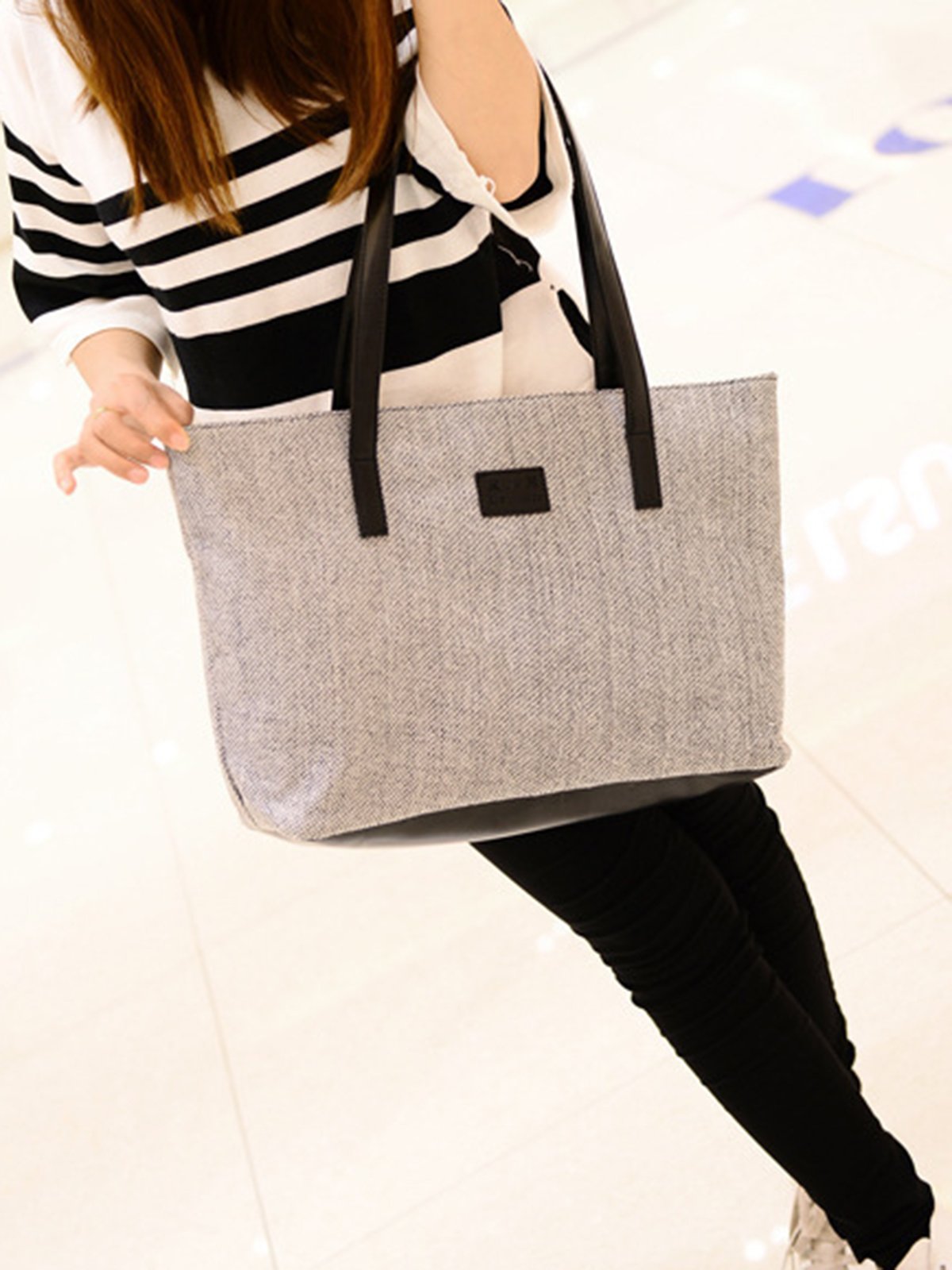 Mostata Women Casual Elegant Large Capacity Handbags Leisure Shoulder Bag
