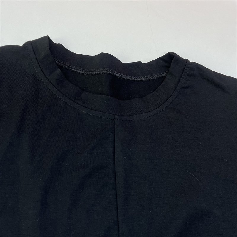 Solid Loosen Elegant Short Sleeve Woven Dress