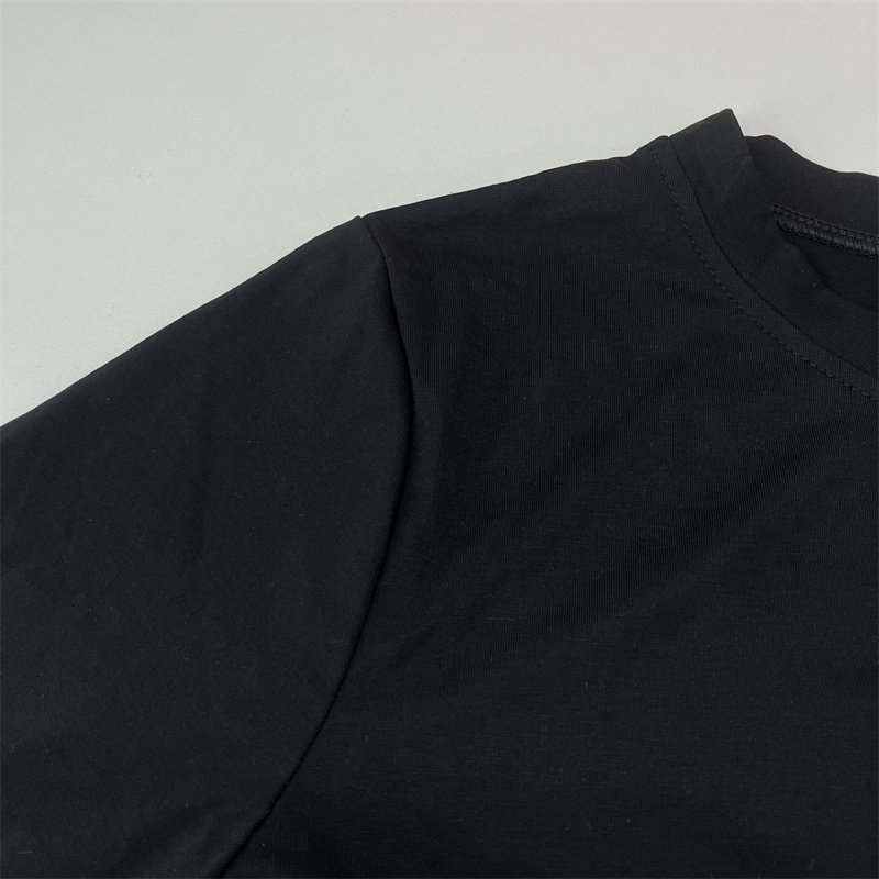 Solid Loosen Elegant Short Sleeve Woven Dress