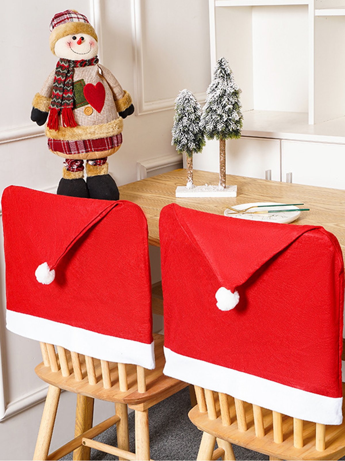 Christmas Table Covers Party Decorations Chair Covers