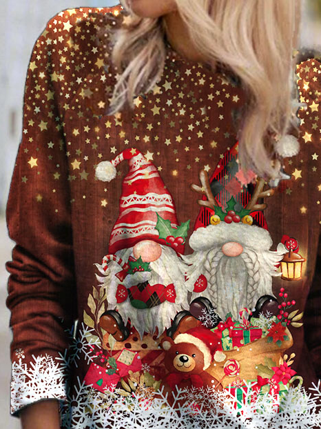 Crew Neck Christmas T-Shirt