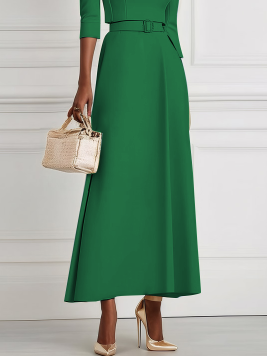 Morden Off The Shoulder Dress With No