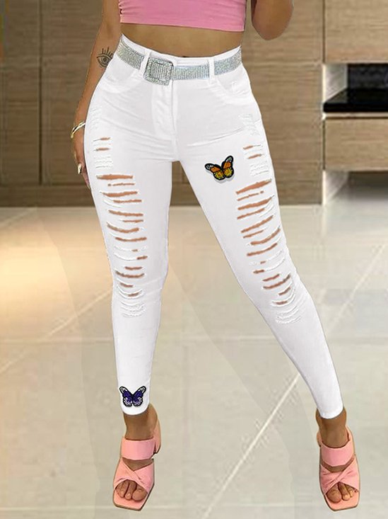 Regular Fit Butterfly Jeans