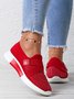 Rhinestone Flyknit Breathable Upper Sneakers