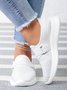 Rhinestone Flyknit Breathable Upper Sneakers