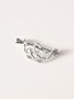 Vintage Silver Viking Pattern Celtic Hairpin Ethnic Jewelry