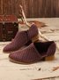 Mostata Women’s Fall Detailed Open Side Flat Shoes
