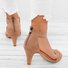 Mostata Women Middle Heel Sandal leopard Ankle Strap Shoes