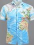 Printed Casual map shirt
