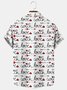 Men's Printed Casual Vacation Short Sleeve Hawaiian Shirt