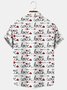 Men's Printed Casual Vacation Short Sleeve Hawaiian Shirt