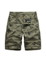 Beach Plant Coconut Tree Men's Cropped Casual Shorts