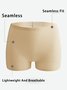 Women's Ice Silk Seamless Boxer Brief Anti-Smudge Underwear Summer