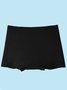 Women's Ice Silk Seamless Boxer Brief Anti-Smudge Underwear Summer