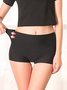 Women's Ice Silk Seamless Boxer Brief Anti-Smudge Underwear Summer