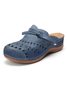 Knotted Cutout Vintage Mules