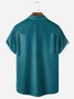 Sea ​​Turtle Chest Pocket Short Sleeve Bowling Shirt