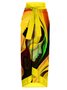 Printing Square Neck Abstract Vacation One Piece With Cover Up