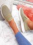 Rhinestone Flyknit Breathable Upper Sneakers