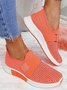 Rhinestone Flyknit Breathable Upper Sneakers