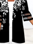 Floral Loose Casual Wrap Kimono