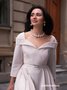 Off White V Neck Ruched Maxi A-Line Dress With Belt