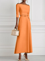 Morden Off The Shoulder Dress With No