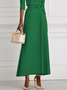 Morden Off The Shoulder Dress With No
