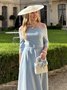 Morden Off The Shoulder Dress With No