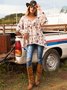 Creamy White Shift Long Sleeve Top
