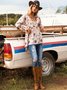 Creamy White Shift Long Sleeve Top
