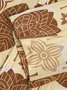 Mens Retro Aloha Hippie Print Lapel Loose Short Sleeve Funky Hawaiian Shirt