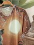 Casual Short Sleeve Round Neck Top
