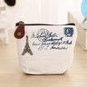 ZAKKA Vintage Cute Zipper Canvas Wallets