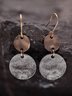 Mostata Womens Vintage Alloy Round Earrings