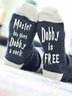 Mostata Dobby cotton alphabet socks