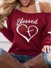 Casual Letter Top