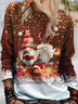 Crew Neck Christmas T-Shirt